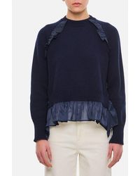 Cecilie Bahnsen - Pullover Villy In Cashmere Riciclato - Lyst