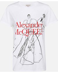 women's alexander mcqueen t shirt sale