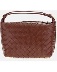 Bottega Veneta - Mini Borsa A Tracolla Wallace In Pelle - Lyst
