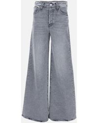 Mother - The Ditcher Roller Sneak Jeans - Lyst