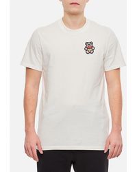 Moncler - T-shirt Con Patch Teddy Bear - Lyst