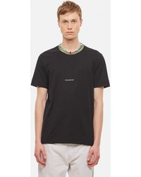 Givenchy - Slim Fit 4g Embroidery Cotton T-shirt - Lyst