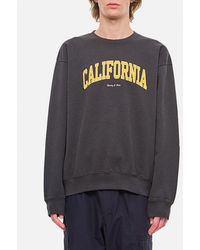 Sporty & Rich - California Crewneck Sweatshirt - Lyst