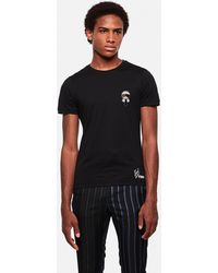 Fendi Karlito Motif T-shirt - Black