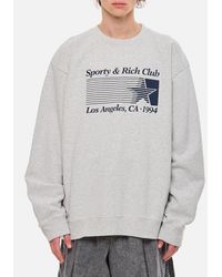 Sporty & Rich - Starter Crewneck Sweatshirt - Lyst