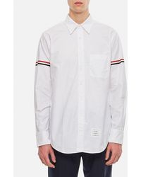 Thom Browne - Camicia Classica In Cotone - Lyst