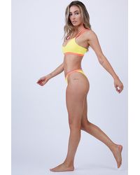 Peixoto - Kata Latin High Cut Bikini Bottom - Lyst
