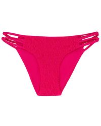 Tori Praver Swimwear Nanda Strappy Sides Bikini Bottom - Pink