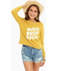 RVCA Slice Sweatshirt - Metallic