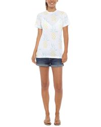 Blaine Bowen Pineapple Short Sleeve T-shirt - White