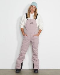 Billabong Women's Riva Cord Bib Pant - Multicolor