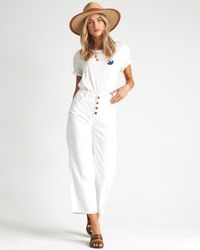 Billabong Salty Beach Pant - White