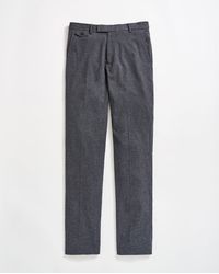 Billy Reid - Flannel Flat Front Trouser - Lyst