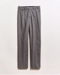 Billy Reid - Flannel Flat Front Trouser - Lyst