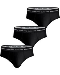 Björn Borg - Cotton stretch briefs 3-pack - Lyst