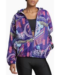 Björn Borg Naito Track Jacket Her Naito Purple - Paars