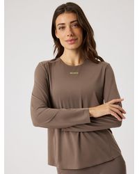 Björn Borg - Borg running feather long sleeve t-shirt - Lyst