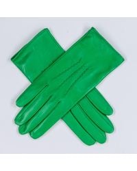 Black Accessories - Go Silk Lined Italian Leather Gloves - Lyst