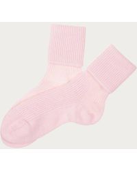 Black Accessories - Barely Cashmere Bed Socks - Lyst