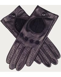 Black Accessories - Ladies' Black Leather Driving Gloves - Lyst