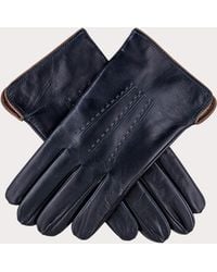 Black Accessories - And Tan Cashmere Lined Leather Gloves - Lyst