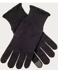 Black Accessories - Touch Screen Cashmere Gloves - Lyst