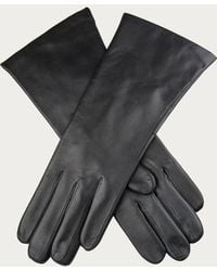 Black Accessories - Ladies Cashmere Lined Leather Gloves - Lyst