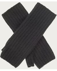 Black Accessories - Mid Length Cashmere Wrist Warmers - Lyst
