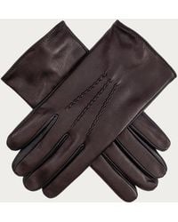 Black Accessories - Touch Screen Italian Leather Gloves - Lyst