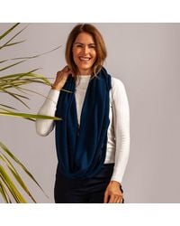 Black Accessories - Double Size Knitted Cashmere Snood - Lyst