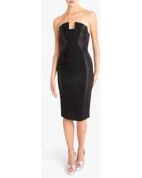 Black Halo - Lena Color Block Sheath - Lyst