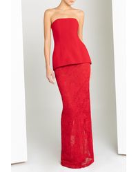 Black Halo - Sunara Two Piece Maxi Dress - Lyst