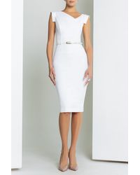 Black Halo - Classic Jackie O Sheath Dress - Lyst