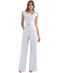 Black Halo Jackie Jumpsuit - Blue