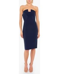 Black Halo - Lena Color Block Dress - Lyst