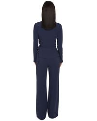 Black Halo Apollo Two Piece Jumpsuit - Blue