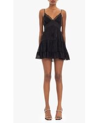 Black Halo - Maia Lace Mini Dress - Lyst