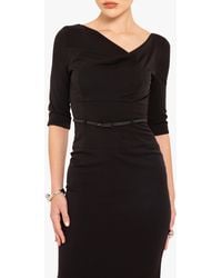 Black Halo - Classic 3/4 Sleeve Jackie O Sheath Dress - Lyst