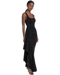black halo jewel gown