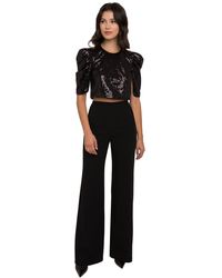 2 piece black jumpsuit