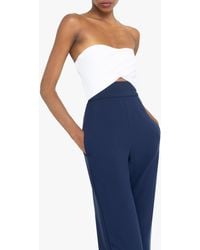 Black Halo - Jada Color Block Jumpsuit - Lyst