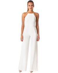 Black Halo Joaquin Jumpsuit - White