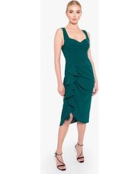 Black Halo Lucetta Cocktail Sheath in Black Lyst