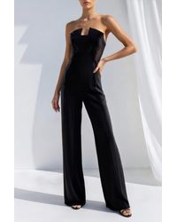 Black Halo - Lena Color Block Jumpsuit - Lyst