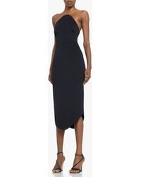 Black Halo - Aurelius Midi Dress - Lyst