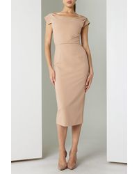 Black Halo - Jacqueline Midi Dress - Lyst