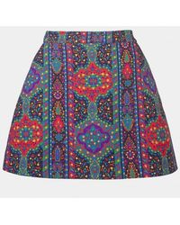 Blazé Milano Indio Appaloosa Mini Skirt - Multicolor