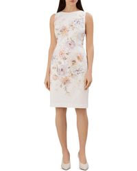 hobbs moira dress raspberry