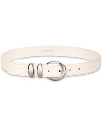 Sandro - Double Loop Belt - Lyst