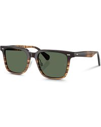 Oliver Peoples - Ov5592S Mr. Federer Ii Rectangular Sunglasses, 52Mm - Lyst